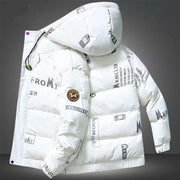 Fashion Trendy Warm Youth Hooded Jacket