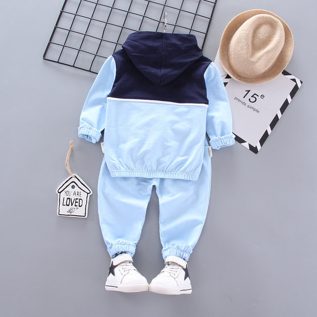 Children's Sweater Set Sports Autumn Clothes