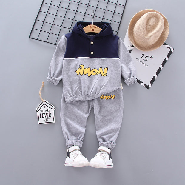 Children's Sweater Set Sports Autumn Clothes