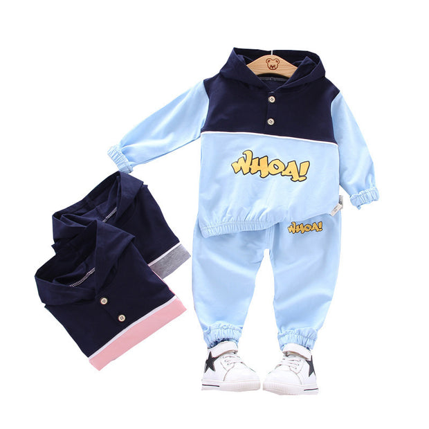 Children's Sweater Set Sports Autumn Clothes