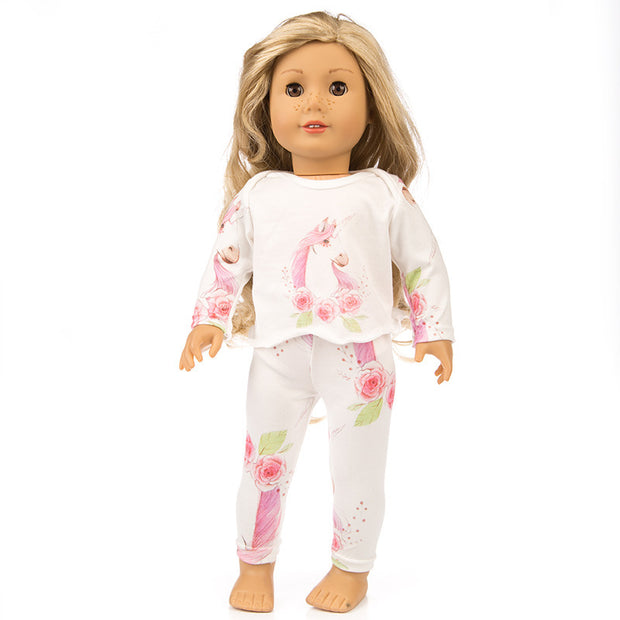 Doll Pajama Set American Girl Shaf Doll Clothes