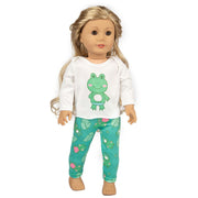 Doll Pajama Set American Girl Shaf Doll Clothes