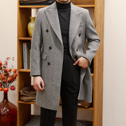 Italian Autumn And Winter Bar MACN Warm Wool Overcoat