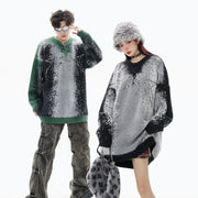 American Street Hip Hop Couple Knitwear