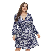 Design Plus Size Fashionable Casual Dress