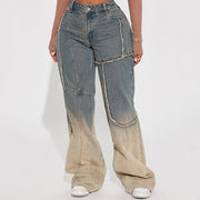 American Retro Street Fashion Jeans by Reindeer